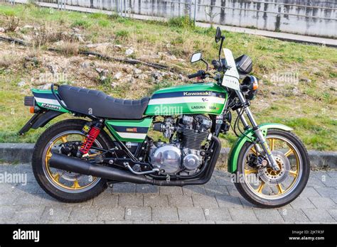 A Vintage 1982 Kawasaki GPz1100 B2 Motorcycle Stock Photo Alamy