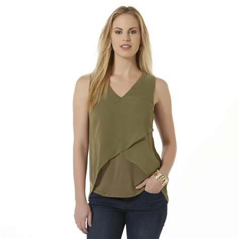 Attention Women's Tulip Hem Top - Clothing, Shoes & Jewelry - Clothing ...