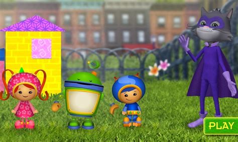 Team Umizoomi Catch That Shape Bandit Game