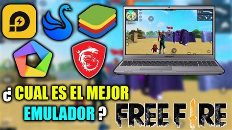 CUÁL ES EL MEJOR EMULADOR PARA JUGAR FREE FIRE EN PC TODO LO QUE