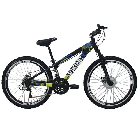 Bicicleta Viking X Tuff Freeride Aro Freio A Disco Velocidades