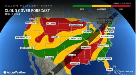 Solar eclipse 2024: Thunderstorms threaten to ruin views of the event ...