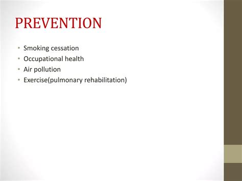 Chronic Obstructive Pulmonary Disease Ppt