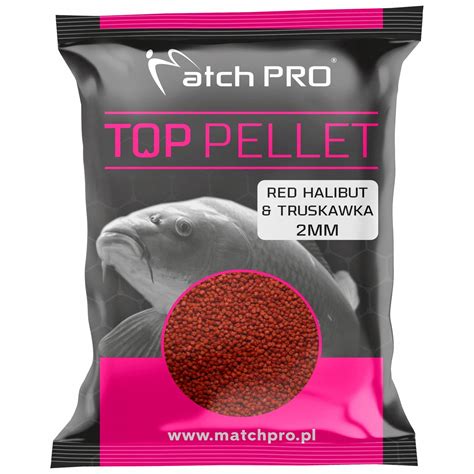 Pellet Zan Towy Karpiowy Matchpro Red Halibut Truskawka Mm G