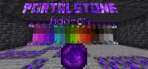 Portalstone Modadded Nether Portal Colors Mods For Minecraft