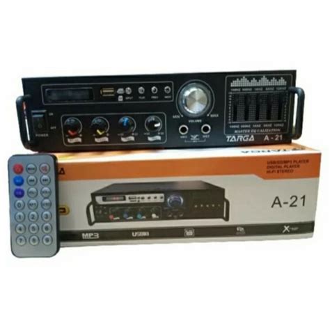 Jual Amplifier Targa A Original Bluetooth Usb Kualitas Bagus