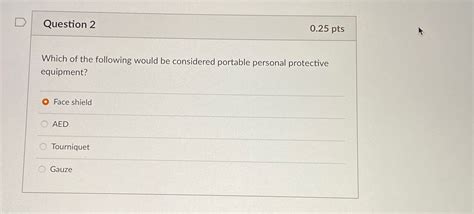 Solved Question 2025 ﻿ptswhich Of The Following Would Be