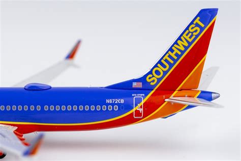 Ng Model Boeing 737 Max8 Southwest Canyon Blue N872cb Sichern Flight