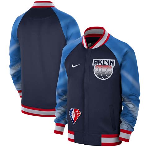 Brooklyn Nets Nike City Edition Showtime Jacket Mens Rebel Sport