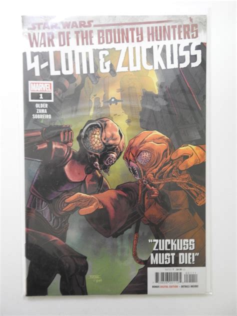 Star Wars War Of The Bounty Hunters 4 Lom Zuckuss 2021 Comic