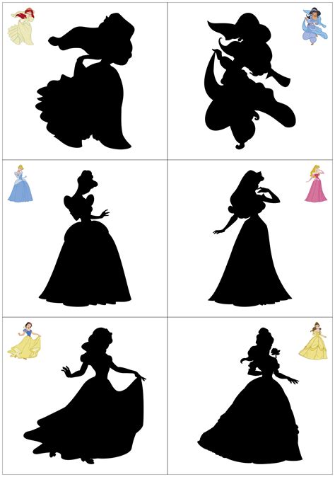 Disney Princess Cut Outs 13 Free Pdf Printables Printablee