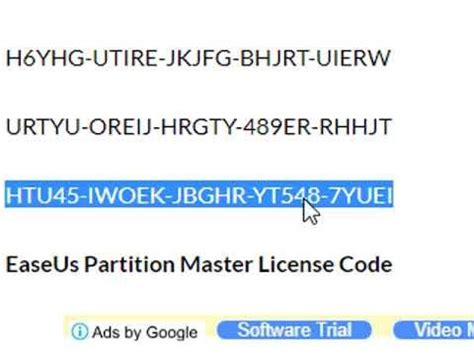 Easeus partition master 14.0 license code serial key - mozlines