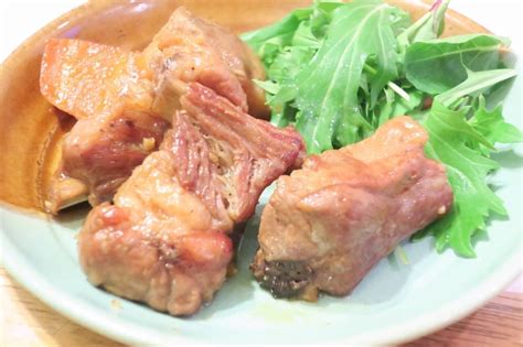 炊飯器で「豚スペアリブ煮込み」簡単レシピ！凝った味わい、お祝いやおもてなしにも えん食べ レシピ スペアリブ 豚スペアリブ レシピ