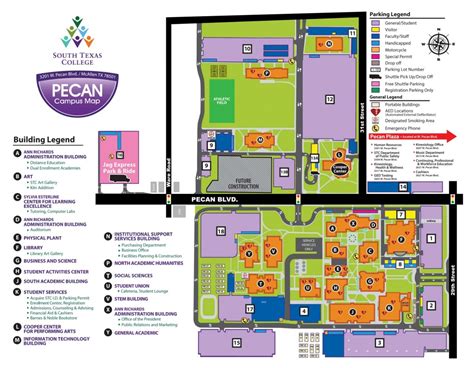 Stc Campus Map | Woestenhoeve - South Texas College Mid Valley Campus ...