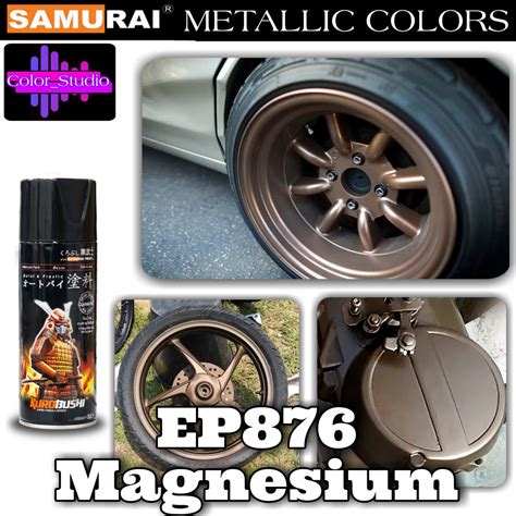 SAMURAI SPRAY PAINT EP876 Magnesium Engine Part COD Shopee Philippines