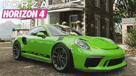 Forza Horizon 4 Porsche 911 Gt3rs 2019 Youtube