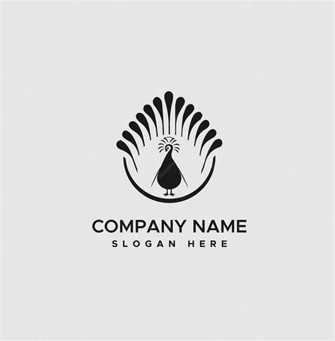 Premium Vector Abstract And Religious Peacock Logo Design