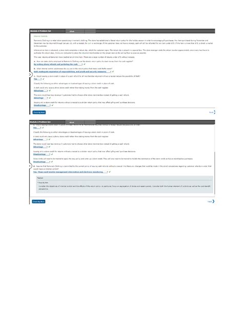 Module Four Problem Set ACC201 Studocu