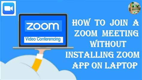 How To Join A Zoom Meeting Without Installing Zoom App On Laptop Youtube