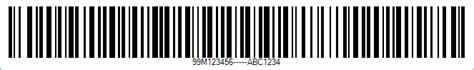 Usps Intelligent Mail Container Barcode