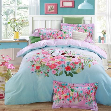 Colorful Country Chic Asian Inspired Oriental Style Bedding Sets ...