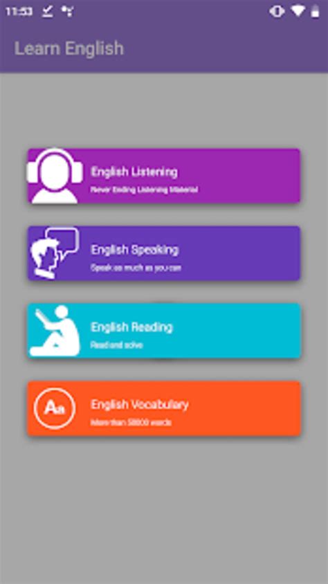 Android 용 English Listening Speaking Reading Vocabulary 다운로드
