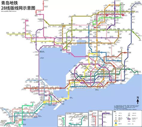 地铁12号线即将开建？青岛地铁最新28线版线网示意图曝光 搜狐大视野 搜狐新闻