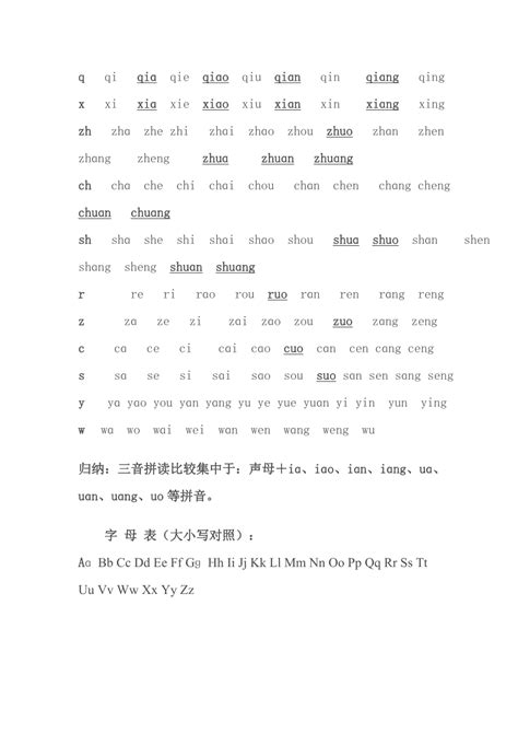 汉语拼音字母表下载12页其他教育资料163办公