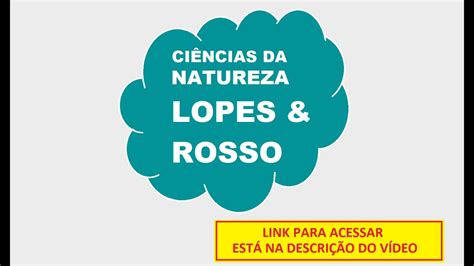 Livro Para Baixar Em Pdf Ci Ncias Da Natureza Lopes Rosso Blog De