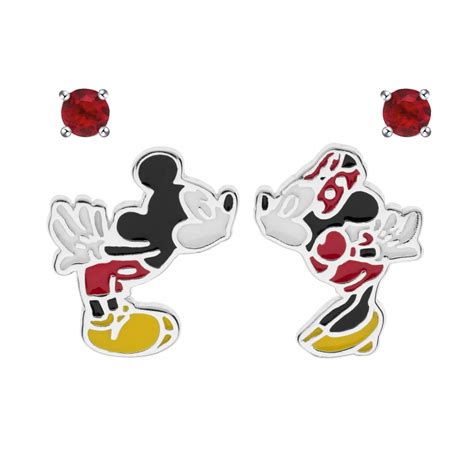 Boucles D Oreilles Enfant Disney Mickey Et Minnie Ss Srrl Cs