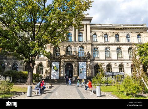 Facade Of Berlin Museum Of Natural History Museum Fur Naturkunde Stock