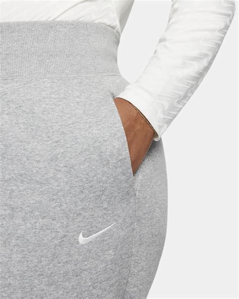 Nike Sportswear Phoenix Fleece Womens High Waisted Oversized Tracksuit Bottoms Plus Size Nike Uk