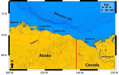 Map of the Beaufort Sea | Download Scientific Diagram