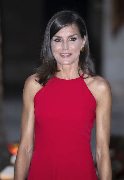 Photo La Reine Letizia D Espagne Au Palais De La Almudaina Le Ao T