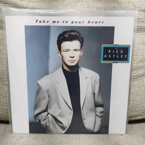 Lp Vinil Rick Astley Take Me To Your Heart Single Us Raro Mercadolivre