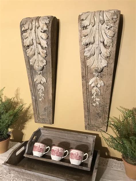 Acanthus Leaf Corbel Relic Wall Decor Acanthus Leaf Corbels Decor