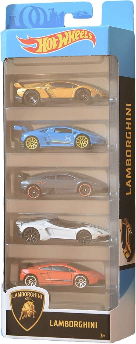 Amazon Mattel Hot Wheels Lamborghini Pack Toys Games