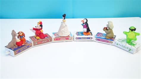 Disney Video Favorites Mcdonald S Happy Meal Toy Collection Review