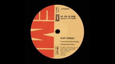 My Coo Ca Choo Alvin Stardust Stereo Youtube