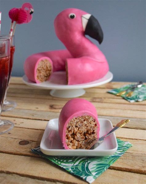 Gâteau bouée flamant rose Anne Sophie FashionCooking Recette