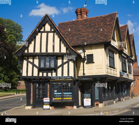 Historic Timber Framed Tudor Style Building Now An Estate Office Hi Res