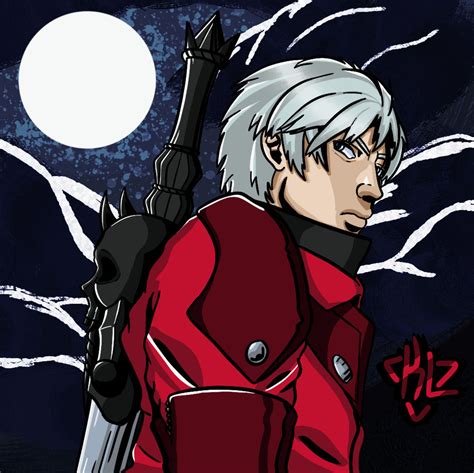 Dante Bust Shot by KnightLineArt on DeviantArt