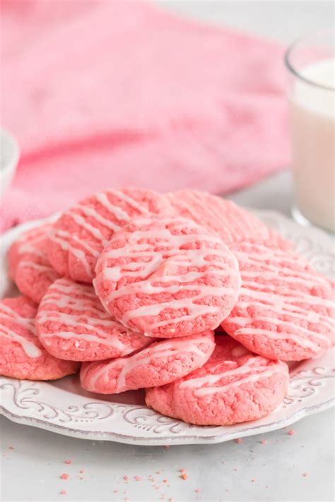 Duncan Hines Strawberry Cake Mix Cookies Recipe | The Cake Boutique