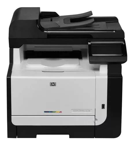 Impresora A Color Multifunci N Hp Laserjet Pro Cm Fnw Con Wifi Negra