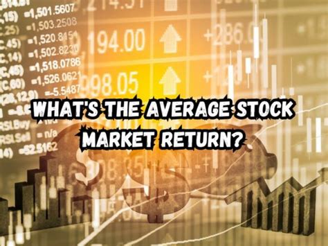 What Is The Average Stock Market Return What Experts Won T Tell You