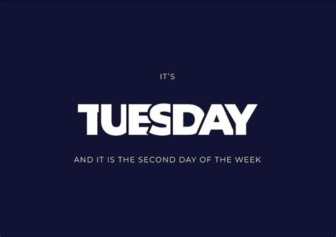 Premium Vector One Of The Days Of The Week