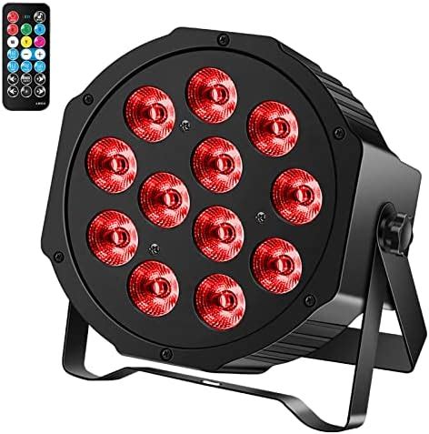 Par Led Rgbw Luci Palcoscenico Zonqoonz Led Luci Discoteca Con