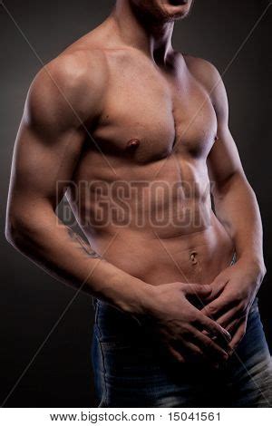 Muscular Naked Man Image Photo Free Trial Bigstock