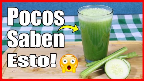 Beneficios Del Pepino Con Apio Para La Salud