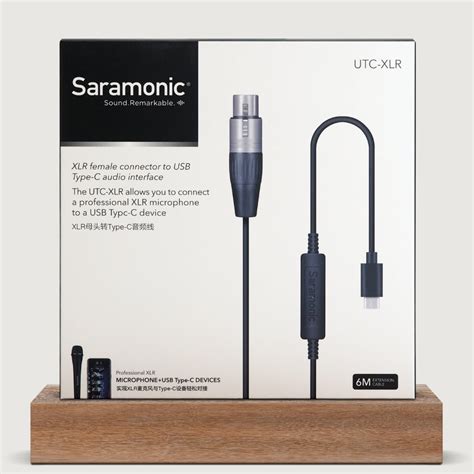 Saramonic Utc Xlr Xlr To Usb C Cable